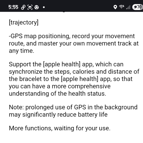 NEW! Smart Ring in Black Size 13! Beautiful & Comfortable Fit! iOS & Android - Picture 7 of 8